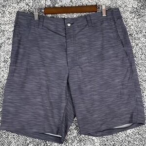 Callaway Golf‎ Shorts Mens 36 Gray  Print Stretch Quick Dry Wicking Activewear